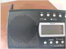 Radio portatile ,multi frequenze